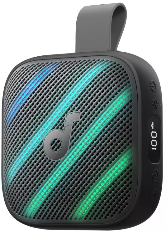 Prenosivi Bluetooth zvučnik Anker SoundCore Boom Go 3i, 15W, TWS, RGB, Vodootporan, Crna D5103010