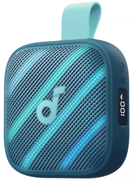 Bluetooth prenosivi zvučnik Anker SoundCore Boom Go 3i, 15W, TWS, RGB, Vodootporan, Plava D5103030