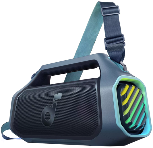 Prenosivi Bluetooth zvučnik Anker SoundCore Boom 2 Plus New Version, 140W, TWS, RGB, Vodootporan, Plava A3134032