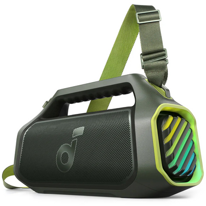 Prenosivi Bluetooth zvučnik Anker SoundCore Boom 2 Plus, 140W, TWS, RGB, Vodootporan, Zeleni, Refabrikovan A3134061