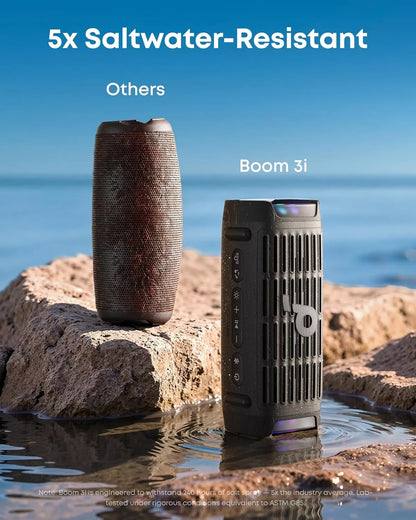 Prenosni Bluetooth zvučnik Anker SoundCore Boom 3i, 50W, RGB, Vodootporan, Crni D5100010