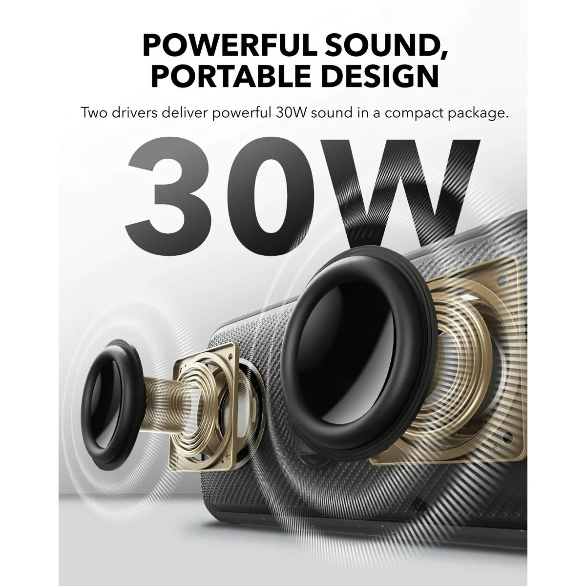 Prenosivi Bluetooth Zvučnik Anker SoundCore Motion 300, 30W, TWS, Vodootporan, Plavi A3135031
