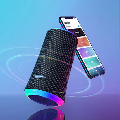 Bluetooth zvučnik Anker SoundCore Flare 2, 20W, RGB, Vodootporan, Crni A3165G11