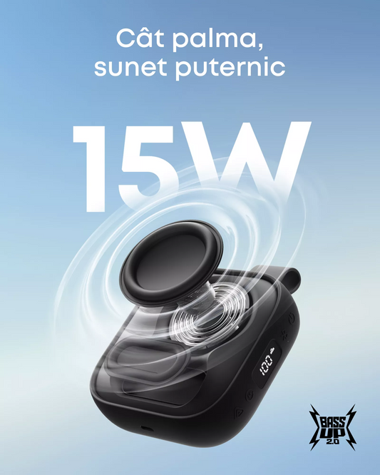 Prenosivi Bluetooth zvučnik Anker SoundCore Boom Go 3i, 15W, TWS, RGB, Vodootporan, Crna D5103010