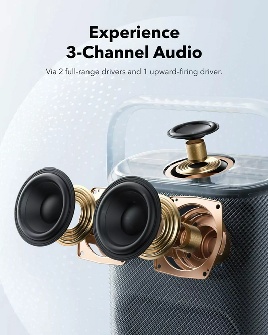 Prenosivi Bluetooth zvučnik Anker SoundCore Motion X500, 40W, Vodootporan, Crna A3131011