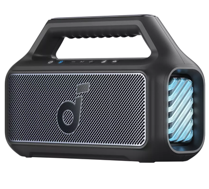 Prenosivi Bluetooth zvučnik Anker SoundCore Boom 2 Nova Verzija, 80W, TWS, RGB, Vodootporan, Crna A3138012