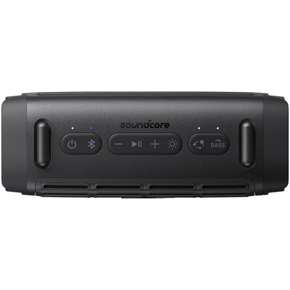 Prenosni Bluetooth zvučnik Anker SoundCore Boom 3i, 50W, RGB, Vodootporan, Crni D5100010