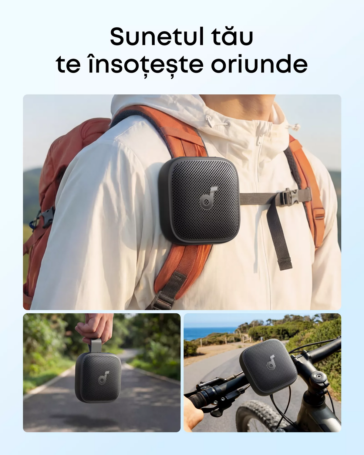 Prenosivi Bluetooth zvučnik Anker SoundCore Boom Go 3i, 15W, TWS, RGB, Vodootporan, Crna D5103010
