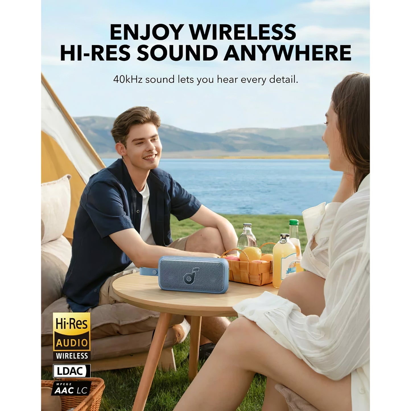 Prijenosni Bluetooth zvučnik Anker SoundCore Motion 300, 30W, TWS, Vodootporan, Plavi A3135031