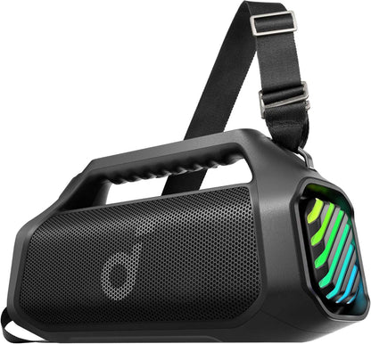Prenosni Bluetooth zvučnik Anker SoundCore Boom 2 Pro, 140W, TWS, RGB, Vodootporan, Crni A3134A11