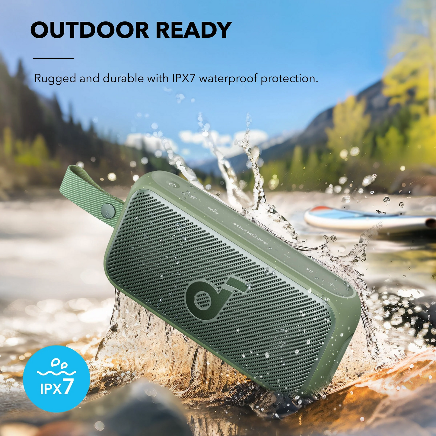 Prenosni Bluetooth zvučnik Anker SoundCore Motion 300, 30W, TWS, Vodootporan, Zelen A3135061