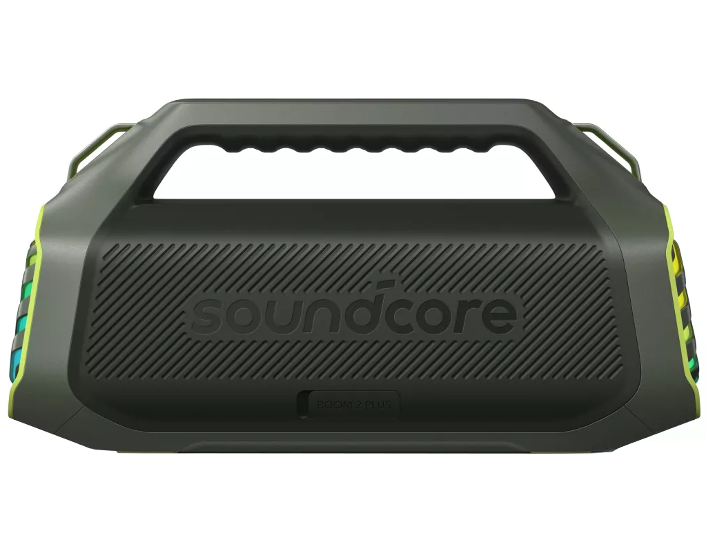 Prenosivi Bluetooth zvučnik Anker SoundCore Boom 2 Plus Nova Verzija, 140W, TWS, RGB, Vodootporan, Zeleni A3134062