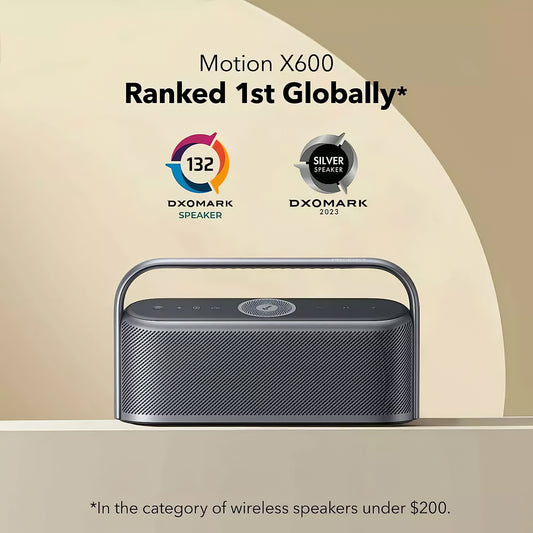 Portable Bluetooth Speaker Anker SoundCore Motion X600, 50W, Waterproof, Black A3130011 