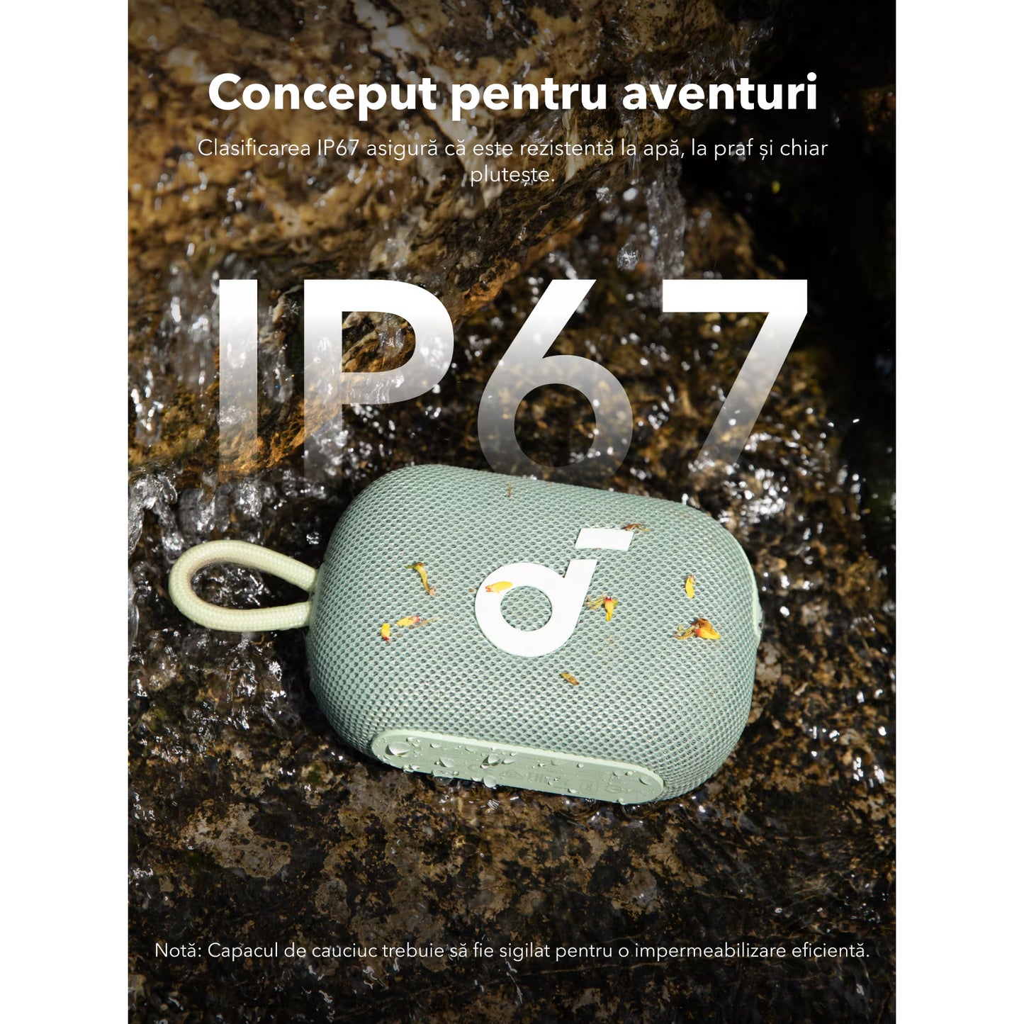 Prenosivi Bluetooth zvučnik Anker SoundCore Select 4 Go, 5W, TWS, Vodootporan, Zeleni A31X1061