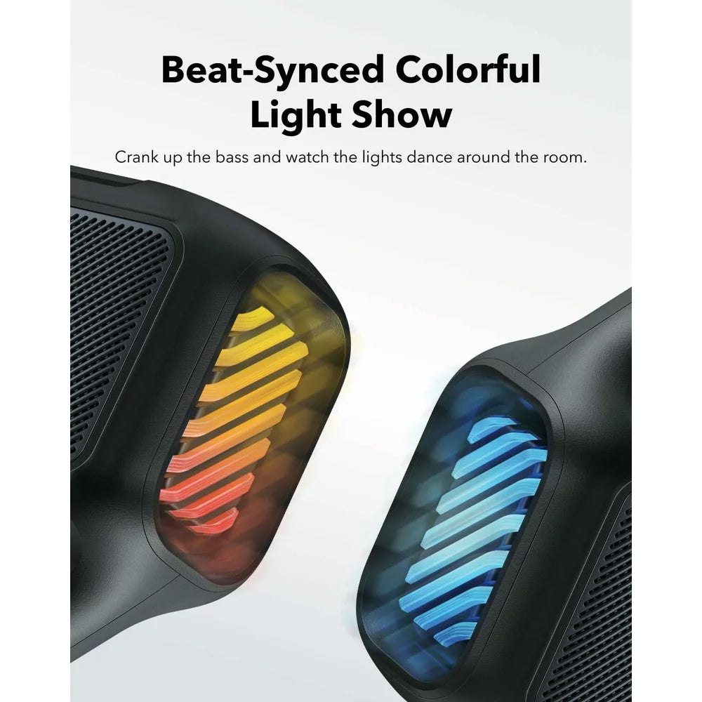 Prijenosni Bluetooth zvučnik Anker SoundCore Boom 2, 80W, RGB, vodootporan, crni A3138011
