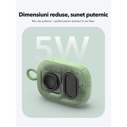 Prenosivi Bluetooth zvučnik Anker SoundCore Select 4 Go, 5W, TWS, Vodootporan, Zeleni A31X1061