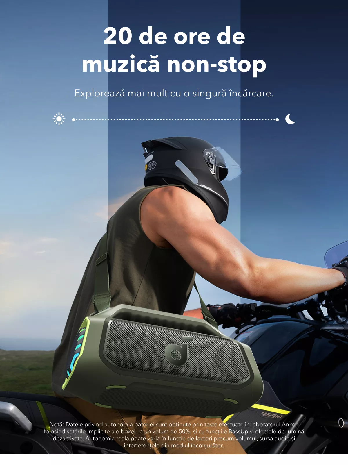 Prenosivi Bluetooth zvučnik Anker SoundCore Boom 2 Plus Nova Verzija, 140W, TWS, RGB, Vodootporan, Zeleni A3134062