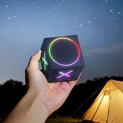 Bluetooth prenosivi zvučnik Borofone BR101 Rubik, 5W, TWS, RGB, Plava