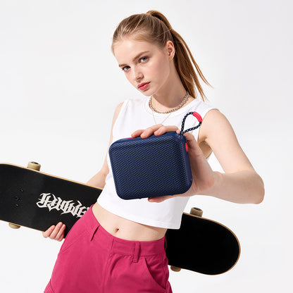 Prenosni Bluetooth zvučnik Borofone BR106 Felicitous, 8 W, TWS, RGB, tamnoplavi
