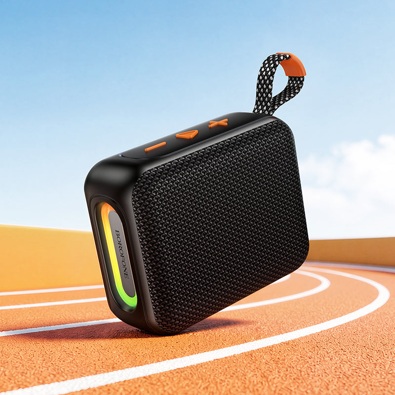 Prenosni Bluetooth zvučnik Borofone BR106 Felicitous, 8 W, TWS, RGB, crni