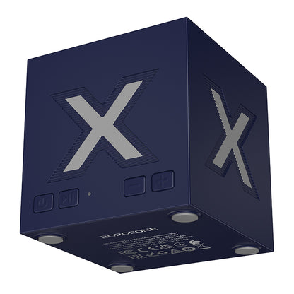 Bluetooth prenosivi zvučnik Borofone BR101 Rubik, 5W, TWS, RGB, Plava