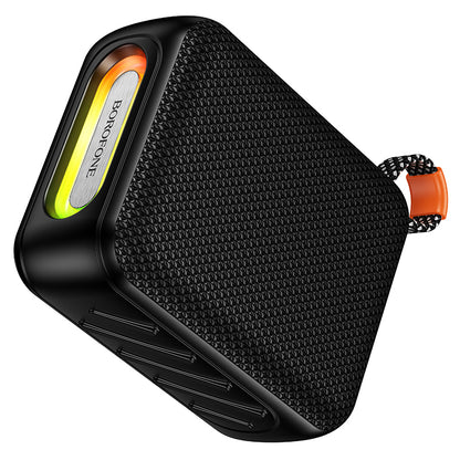 Prenosni Bluetooth zvučnik Borofone BR106 Felicitous, 8 W, TWS, RGB, crni
