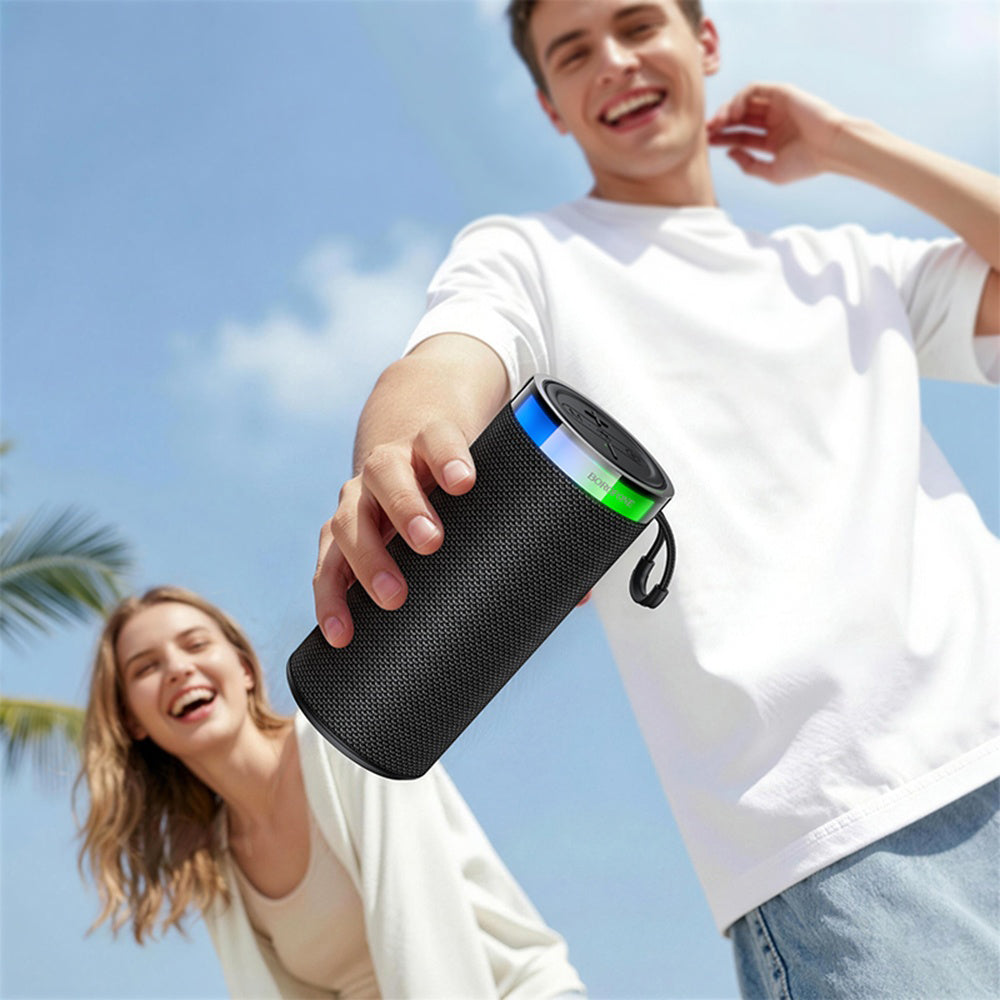 Prenosivi Bluetooth zvučnik Borofone BR105 Loud, 10W, TWS, RGB, Tamnoplavi