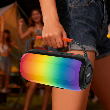 Prenosivi Bluetooth Zvučnik Dudao Y21, 2 x 5W, TWS, RGB, Crni
