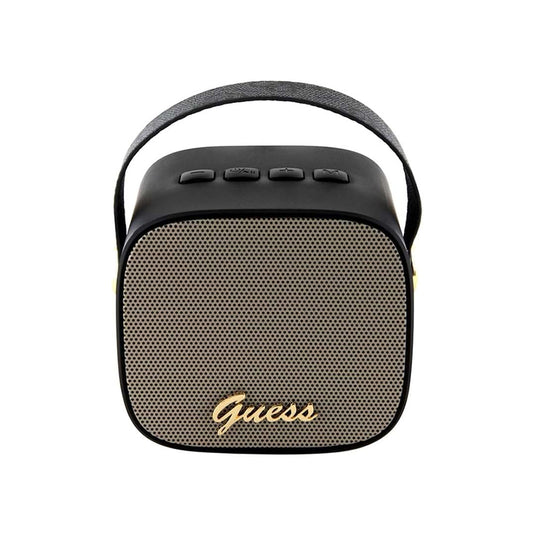 Prenosivi Bluetooth Zvučnik Guess 4G Script Logo, 5W, Crni