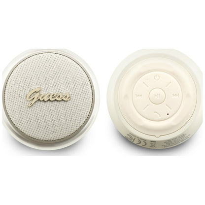Prenosivi Bluetooth zvučnik Guess Script Metal Logo, 5W, TWS, Zlatna