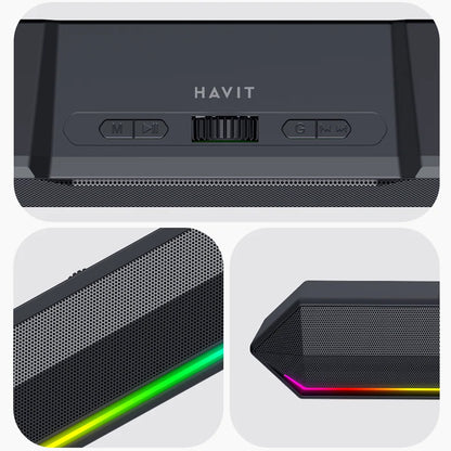 Bluetooth zvučnik HAVIT SK772BT, 10W, Crna