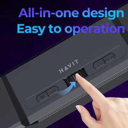 Bluetooth zvučnik HAVIT SK772BT, 10W, Crna