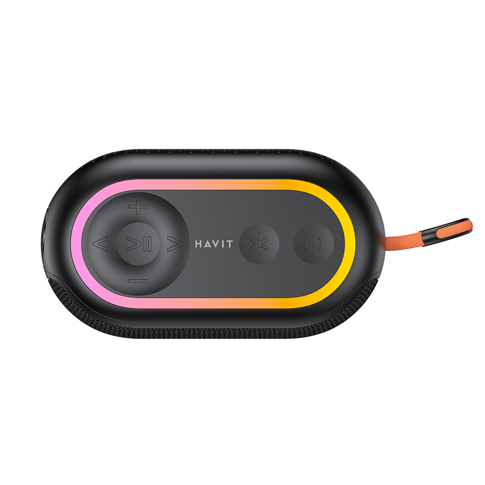 Prenosni Bluetooth zvučnik HAVIT SK809BT, 7W, RGB, Vodootporan, Crni