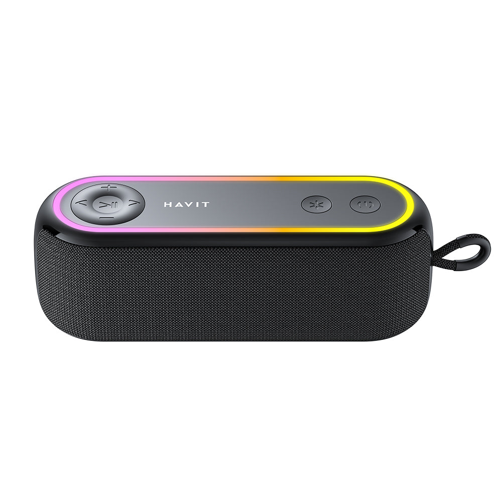 Prenosivi Bluetooth zvučnik HAVIT SK810BT, 7W, RGB, Vodootporan, Crni