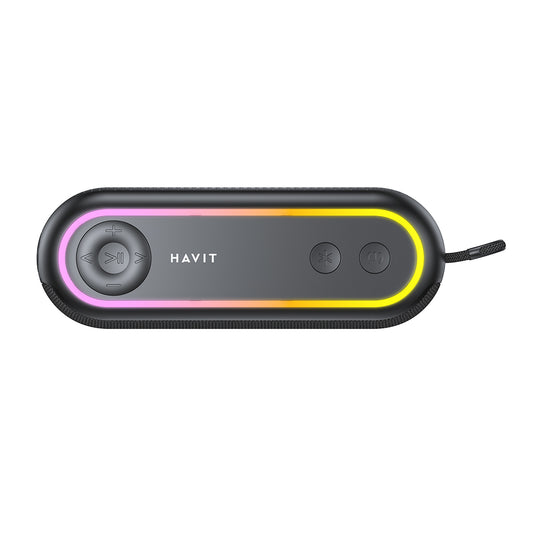 Prenosivi Bluetooth zvučnik HAVIT SK810BT, 7W, RGB, Vodootporan, Crni