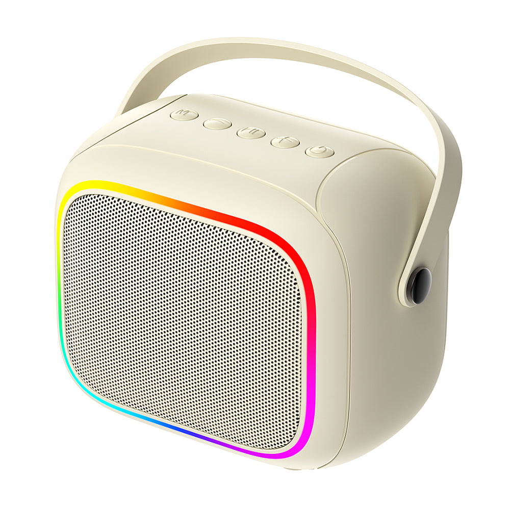 Prenosivi Bluetooth Zvučnik HAVIT SK818BT Karaoke, 5W, RGB, Vodootporan, Bež
