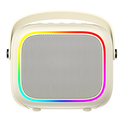 Prenosivi Bluetooth Zvučnik HAVIT SK818BT Karaoke, 5W, RGB, Vodootporan, Bež