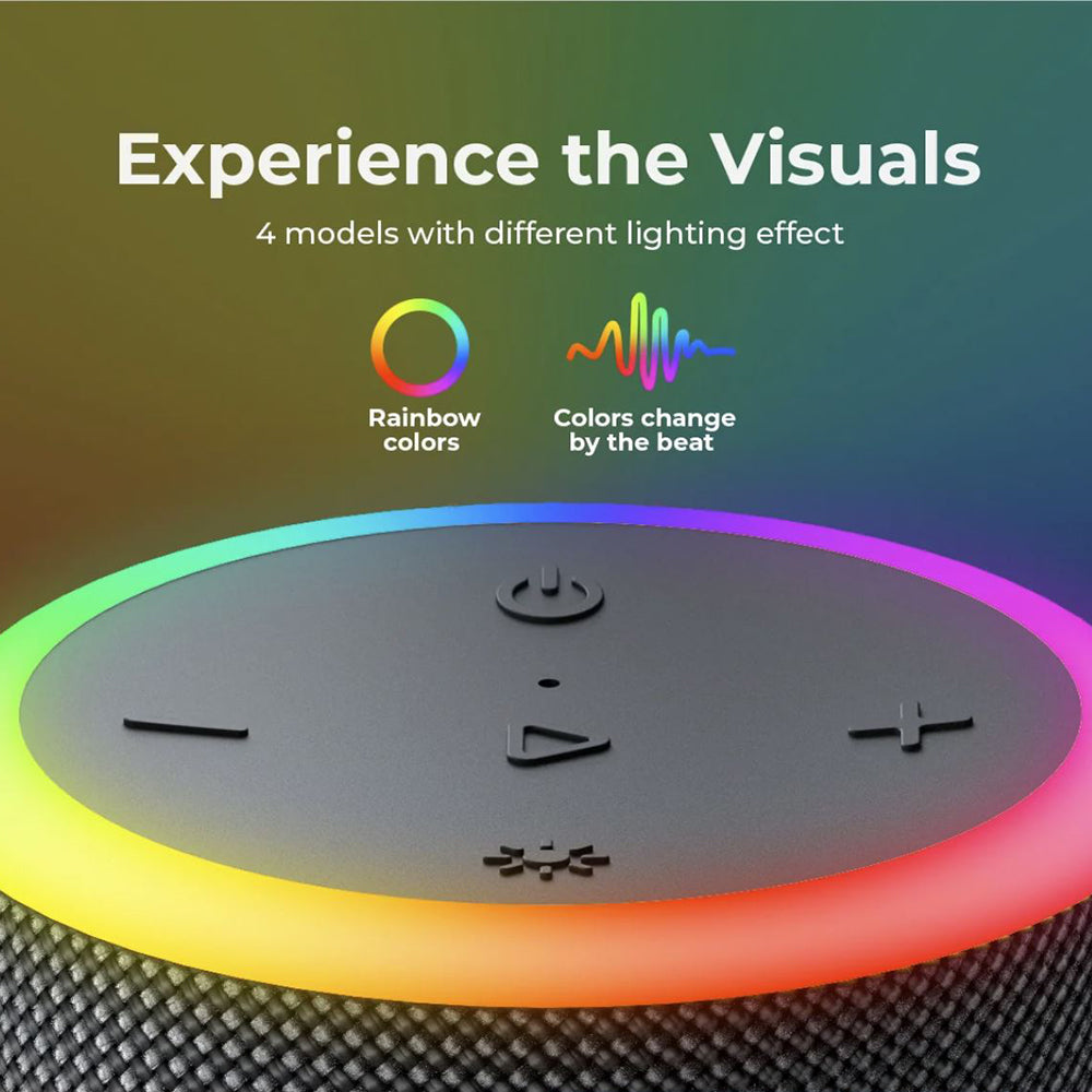 Prenosni Bluetooth zvučnik HAVIT SK833BT, 2 x 10W, RGB, Vodootporan, Crni