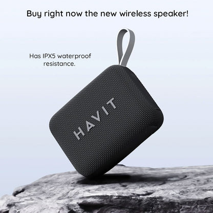 Prenosni Bluetooth zvučnik HAVIT SK874BT, 8W, Vodootporan, Crni
