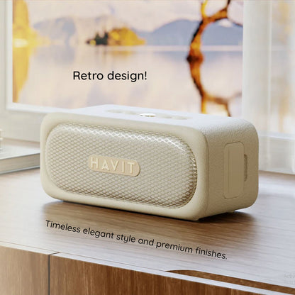Bluetooth zvučnik HAVIT SK905BT, 20W, Vodootporan, Bež