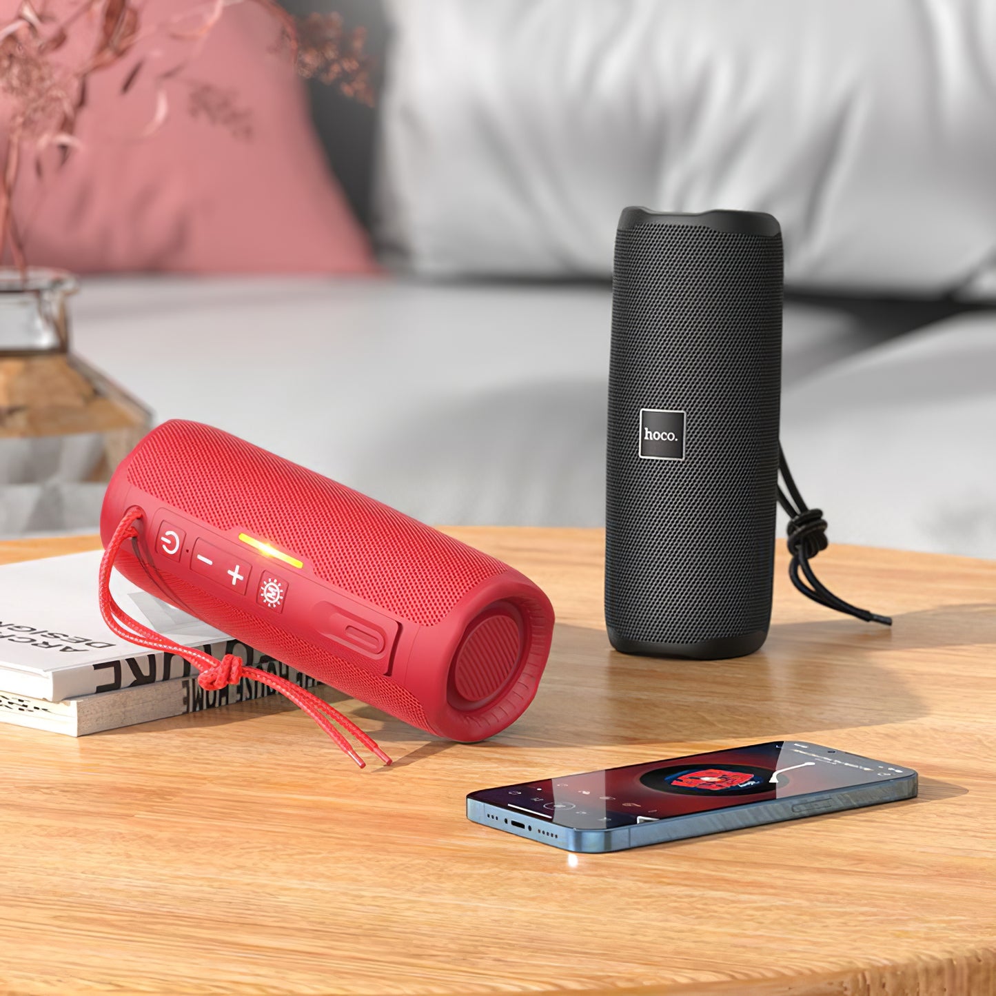 Prenosni Bluetooth zvučnik HOCO HC16, 2 x 5W, TWS, Crni