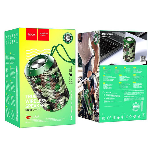Prenosivi Bluetooth Zvučnik HOCO HC1, 5W, TWS, Vodootporan, Kamuflaža