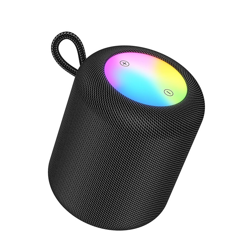 Prenosni Bluetooth zvučnik HOCO HC30, 5W, TWS, RGB, Crni