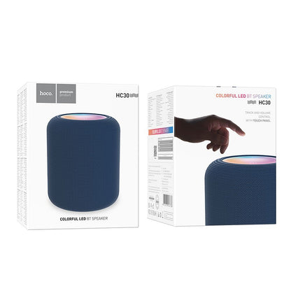 Prenosni Bluetooth zvučnik HOCO HC30, 5W, TWS, RGB, Plavi