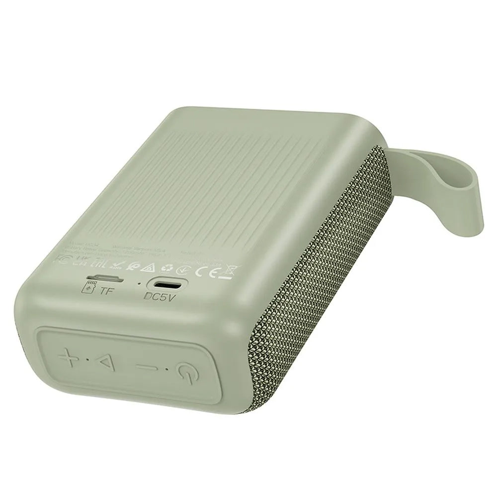 Prenosni Bluetooth Zvučnik HOCO HC34, 5W, TWS, Vodootporan, Zelen