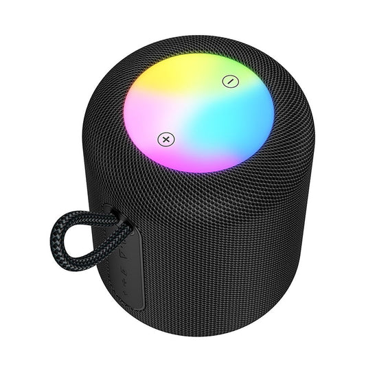 Prenosni Bluetooth zvučnik HOCO HC30, 5W, TWS, RGB, Crni