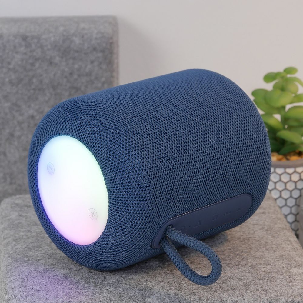 Prenosni Bluetooth zvučnik HOCO HC30, 5W, TWS, RGB, Plavi