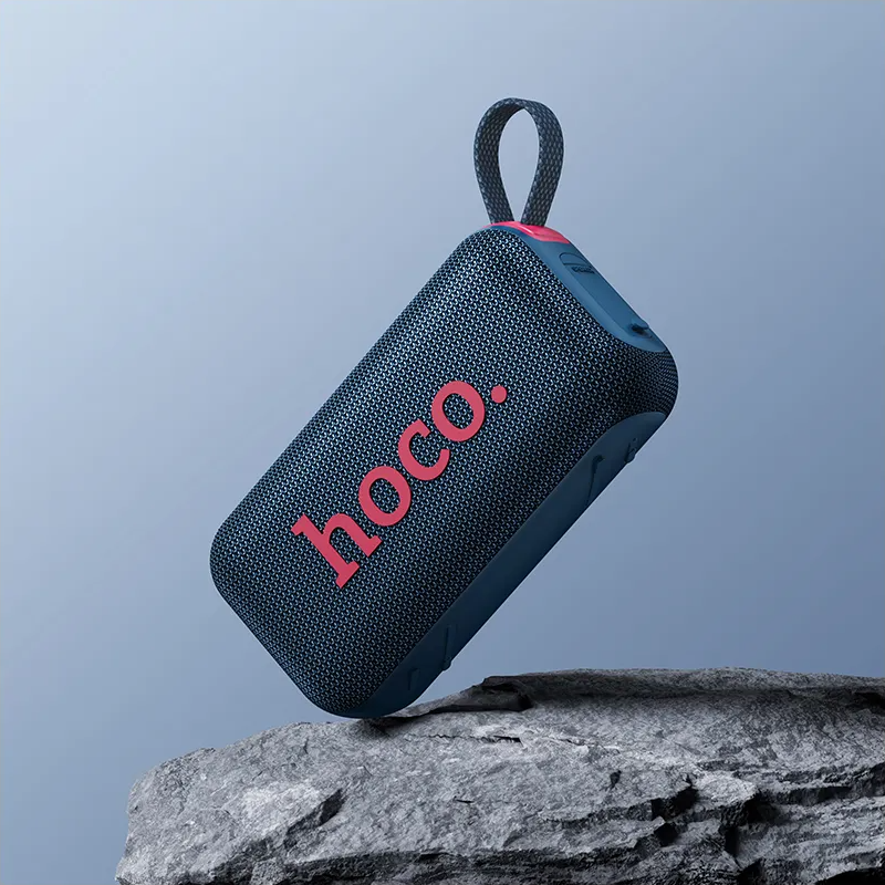 Prenosni Bluetooth zvučnik HOCO HC32, 2 x 10W, TWS, RGB, Tamnoplavi