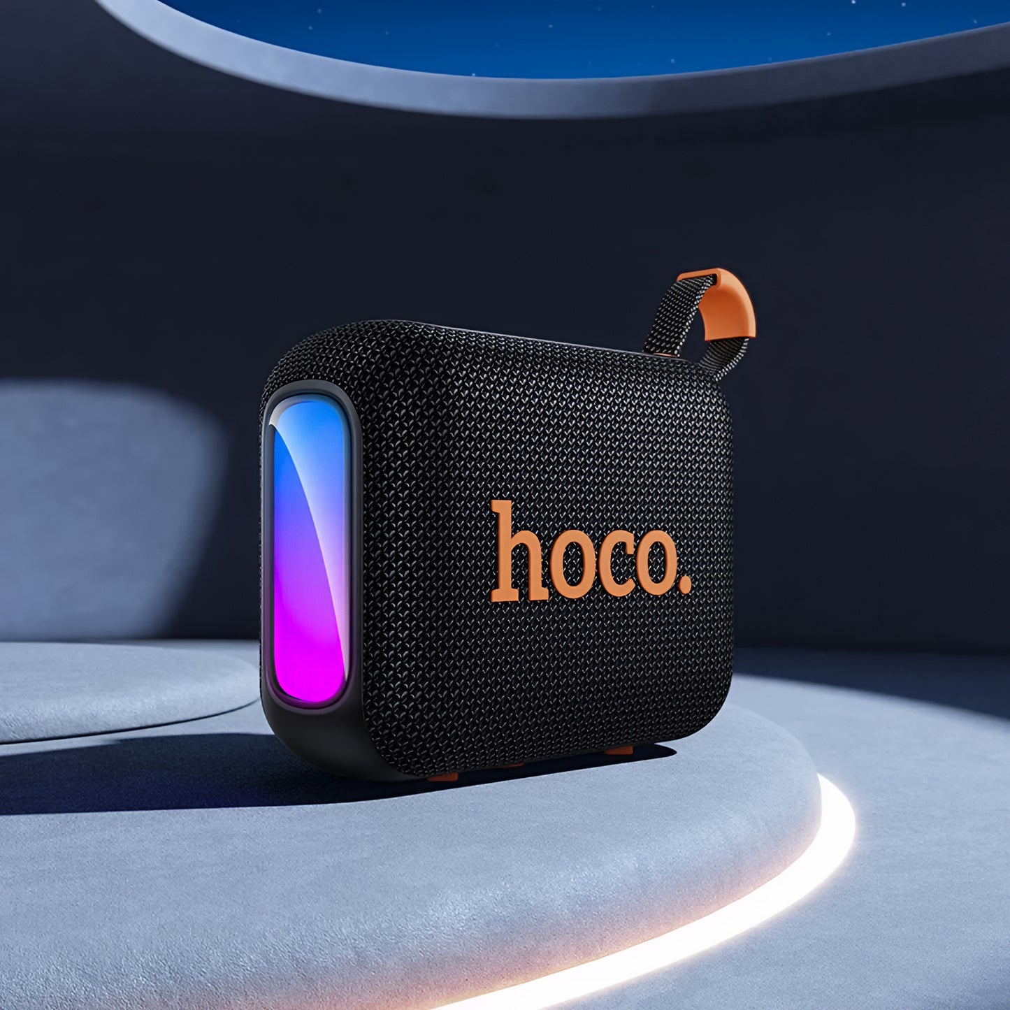 Prenosivi Bluetooth Zvučnik HOCO HC31, 10W, TWS, RGB, Vodootporan, Crni