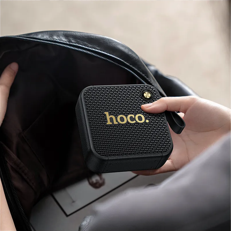Prenosivi Bluetooth zvučnik HOCO HT1, 8W, TWS, Crna